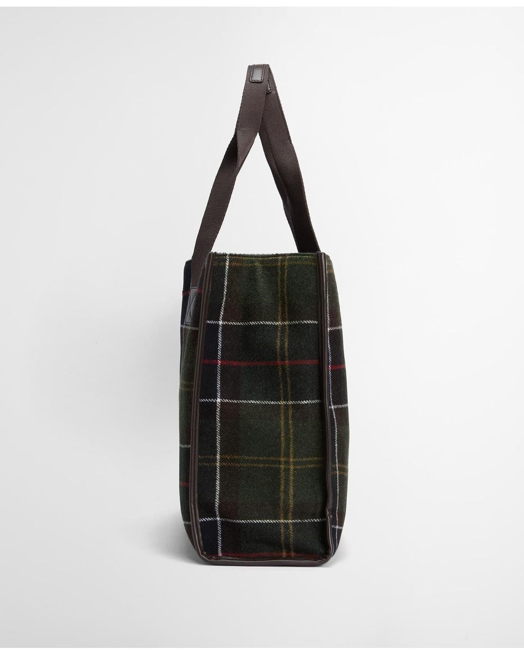 Barbour Black Turnberry Tartan Tote Bag