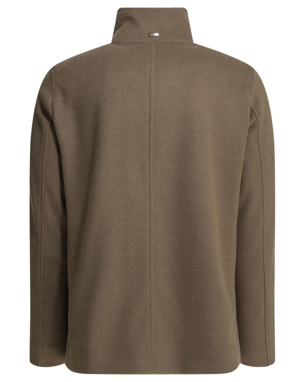 Herno Green "Peacoat Resort" Short Coat