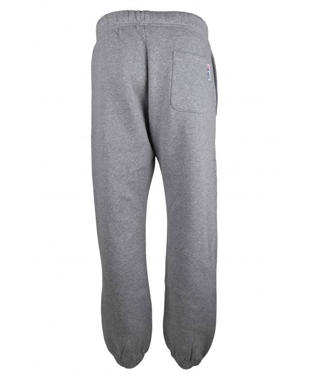 Autry Gray Light Jogging Pants With Elasticated Waist