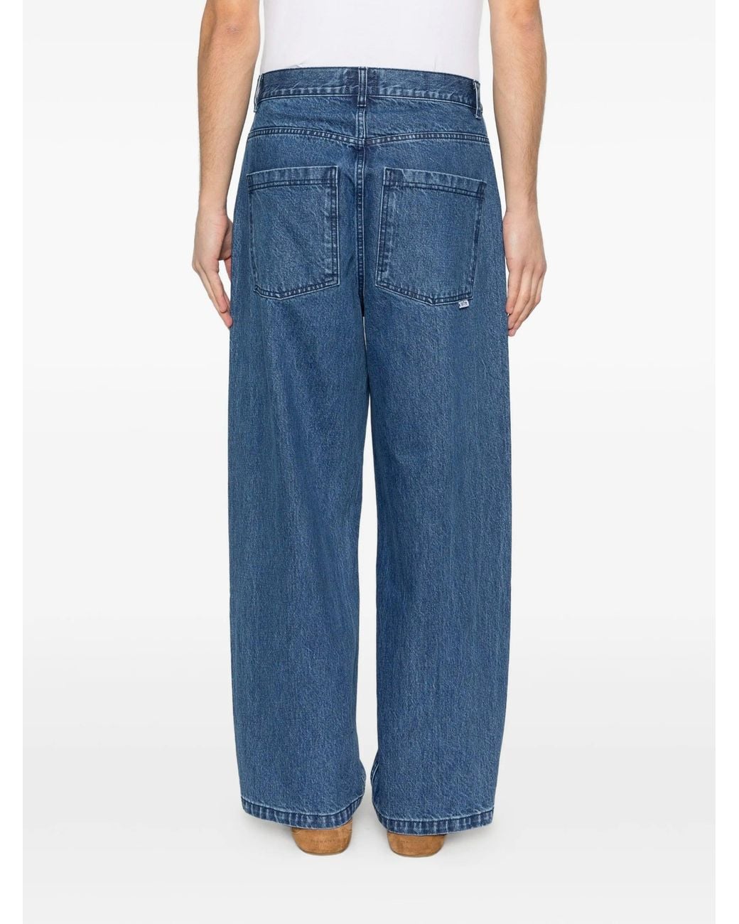 Arte' Blue Baggy Pants for men
