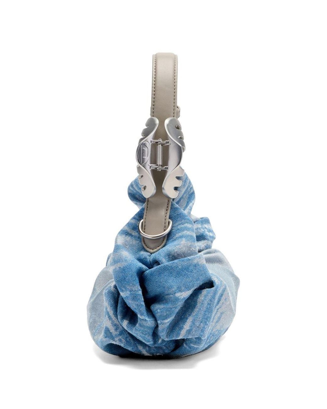 DIESEL Blue Grab Small Hobo Bag