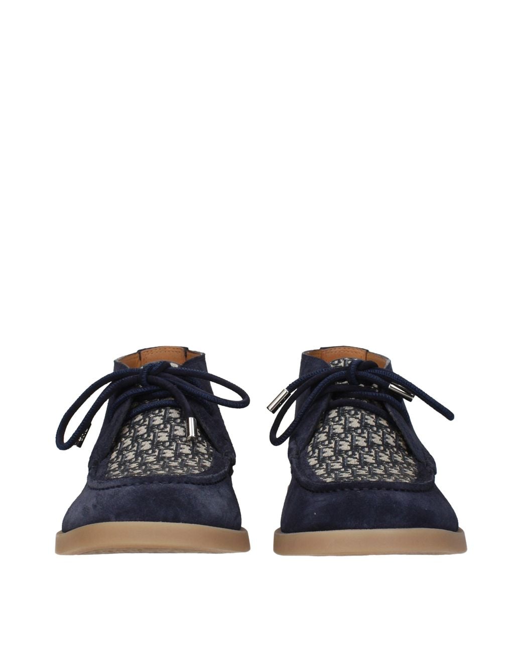 Dior Blue Derby Suede