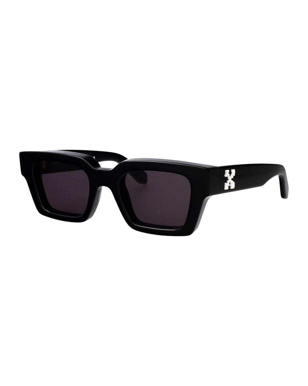 Off-White c/o Virgil Abloh Black Shiny Acetate Sunglasses