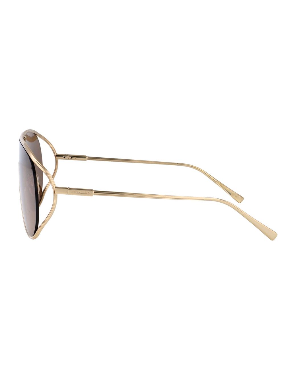 Ferragamo Brown Sunglasses