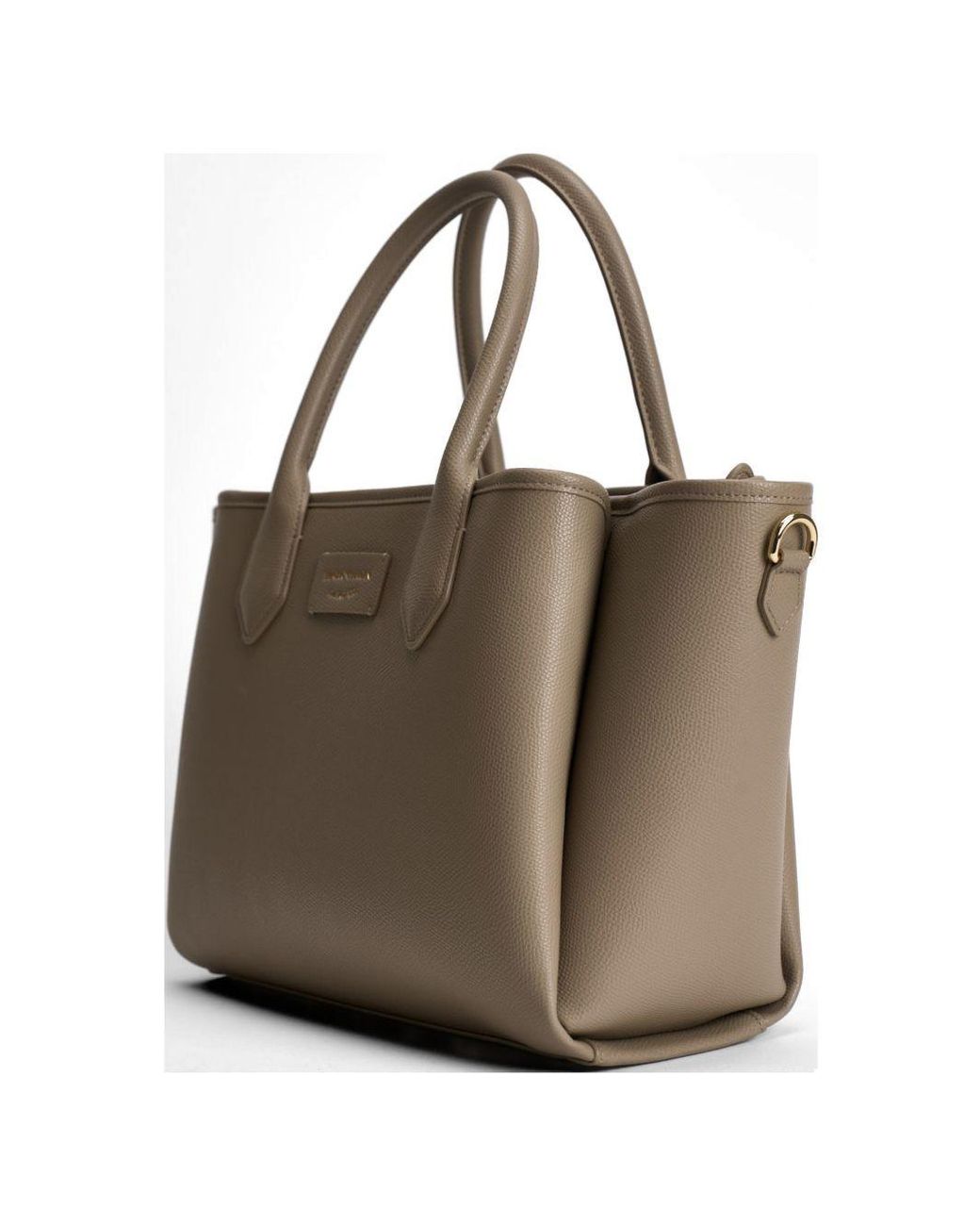 Emporio Armani Brown Medium Shopping Bag