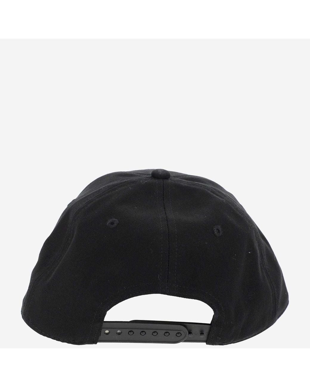 Golden Goose Deluxe Brand Black Cotton Hat With Embroidered Star