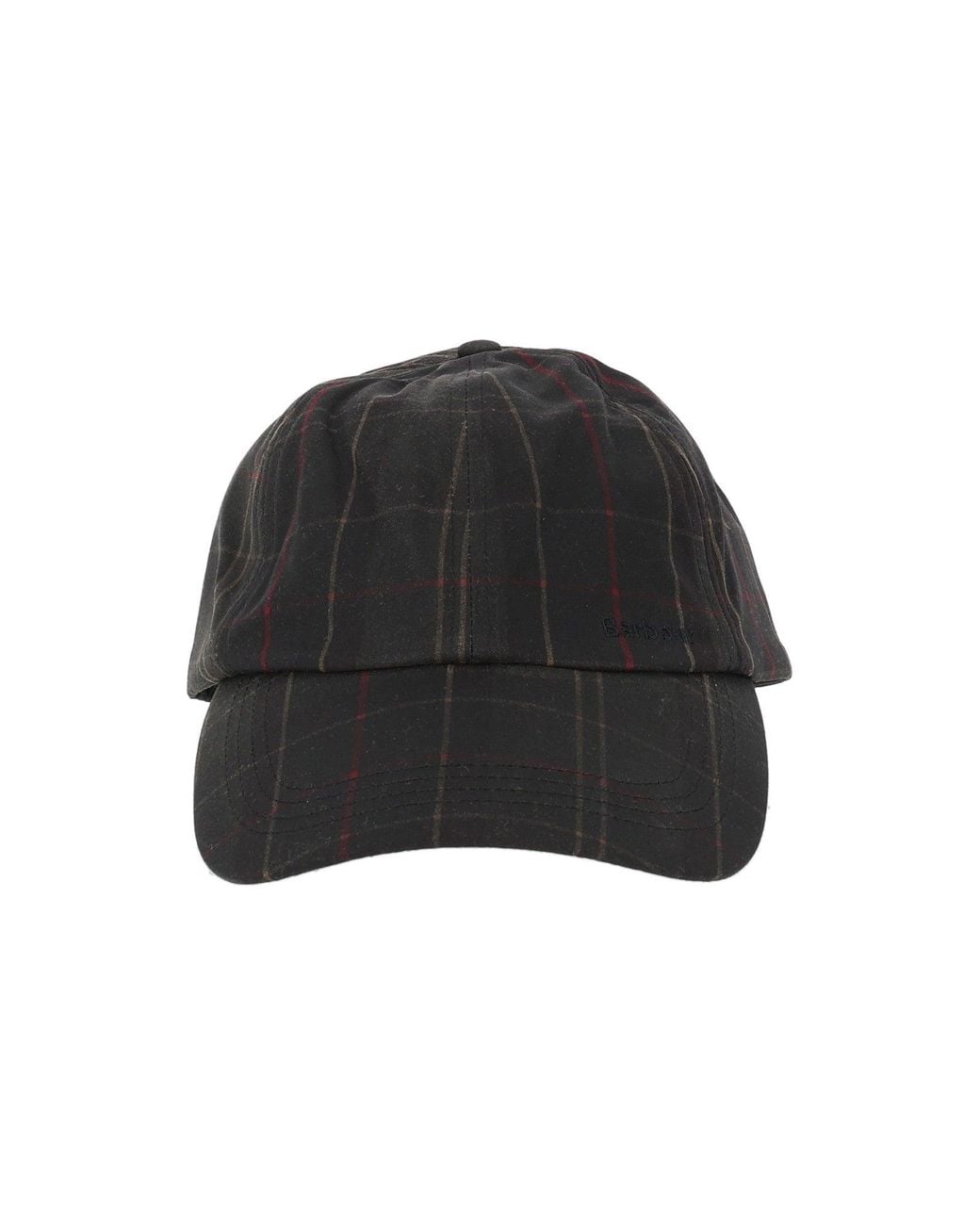 Barbour Black Haydon Tartan Cap
