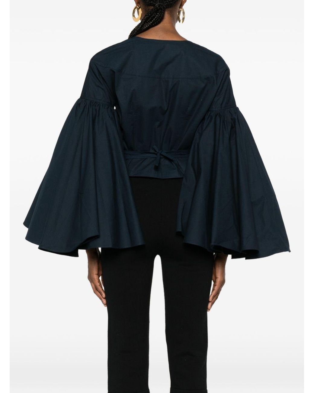 Jacquemus Blue Le Cache Coeur Paysan Top