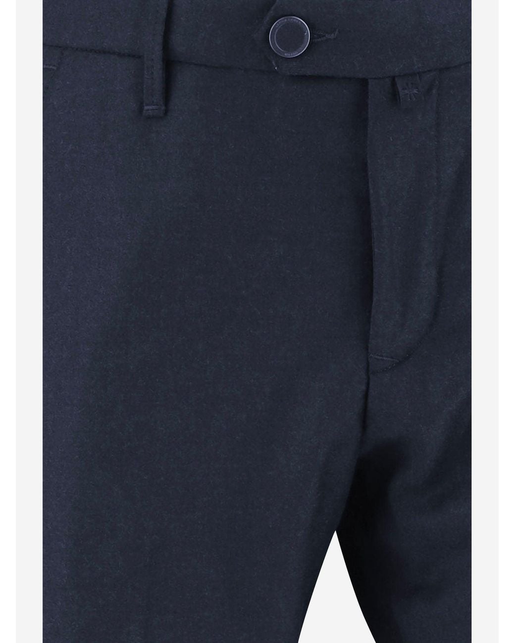 Jacob Cohen Blue Stretch Wool Pants