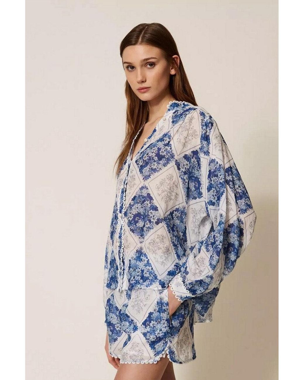 Twinset Blue Twinset Multicolor