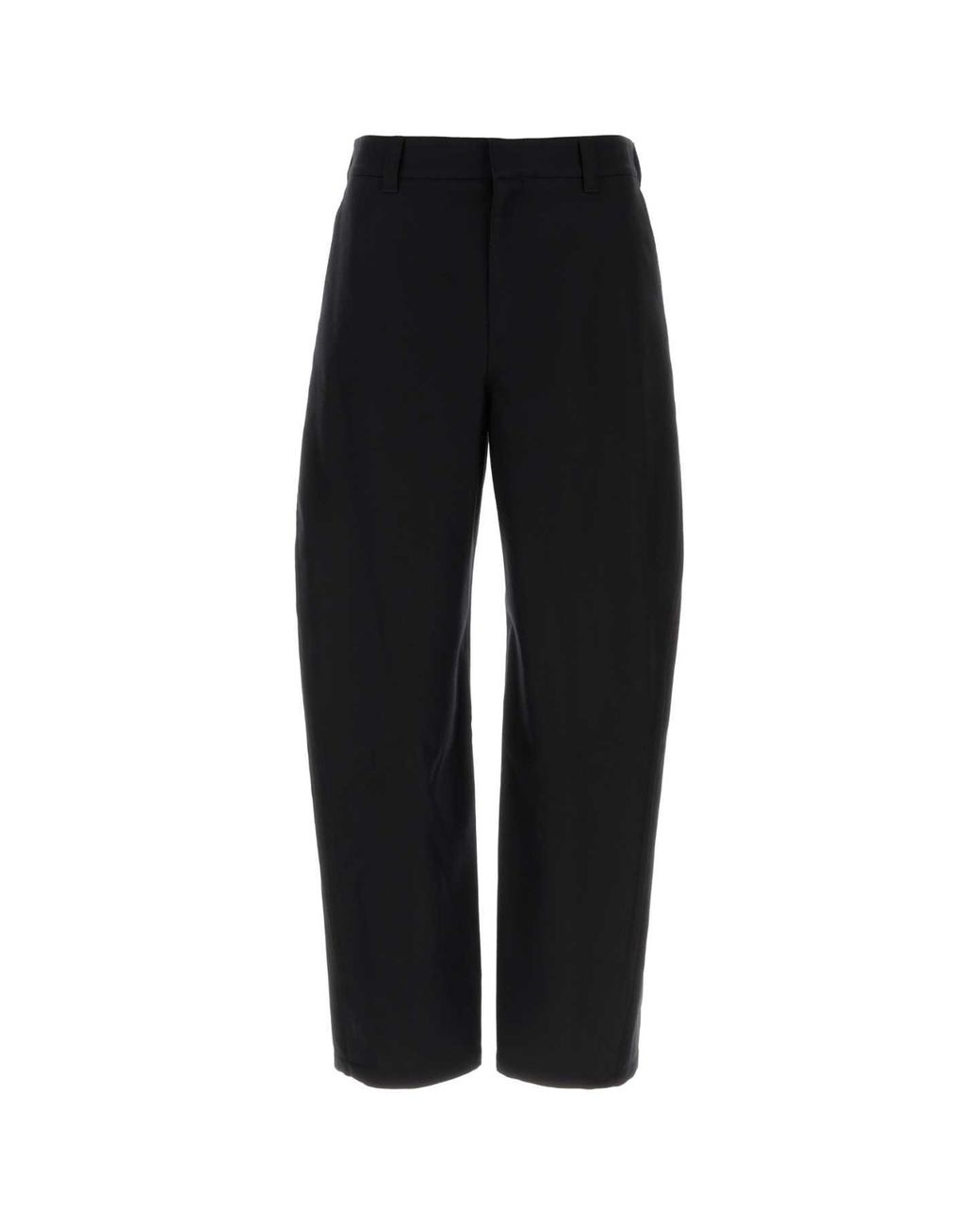 Givenchy Black Flat Front Pants for men