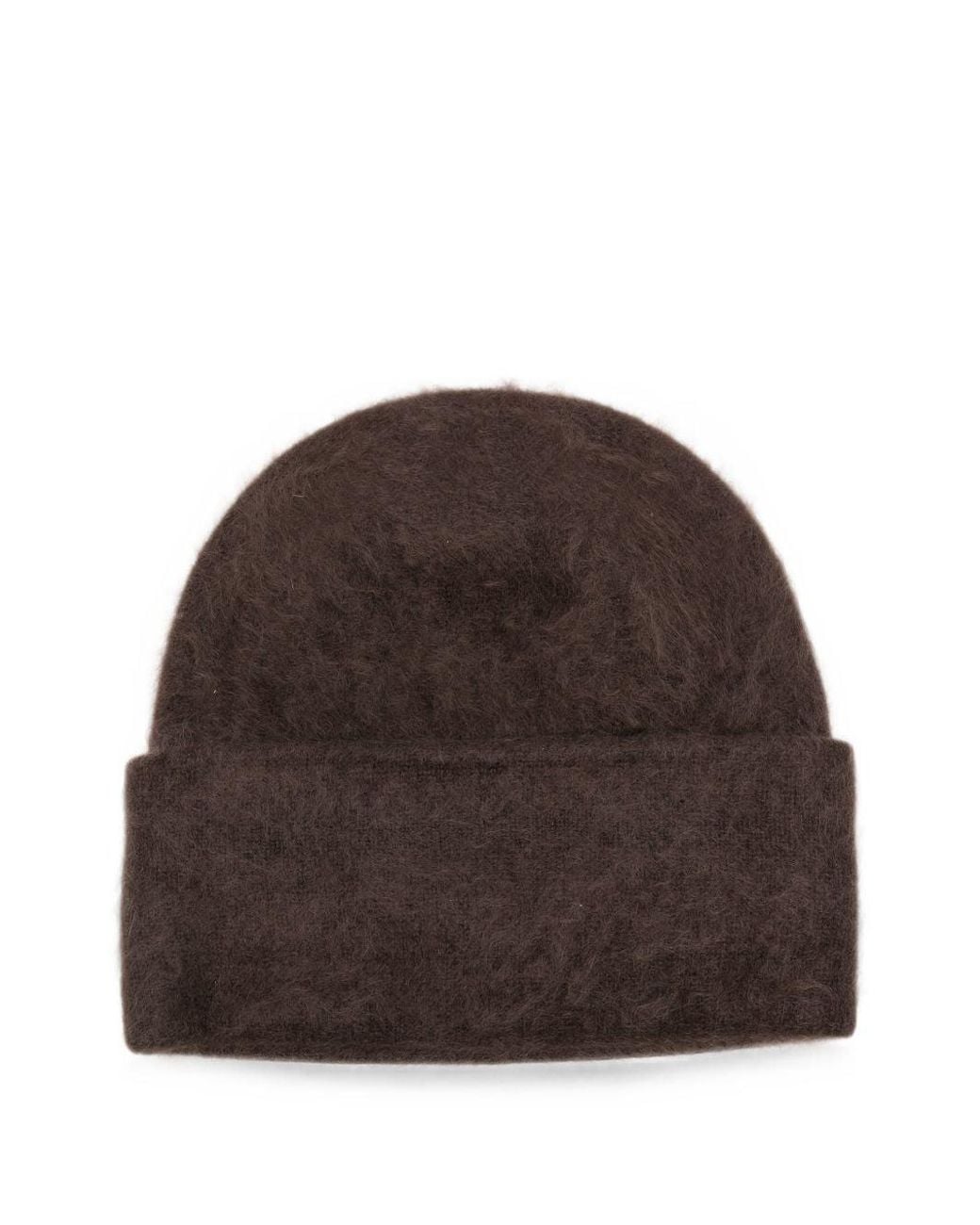 Soft Goat Brown Wool Beanie