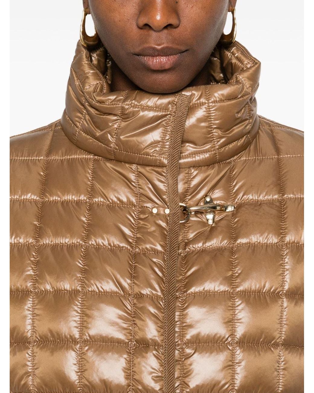 Fay Natural Jackets Camel
