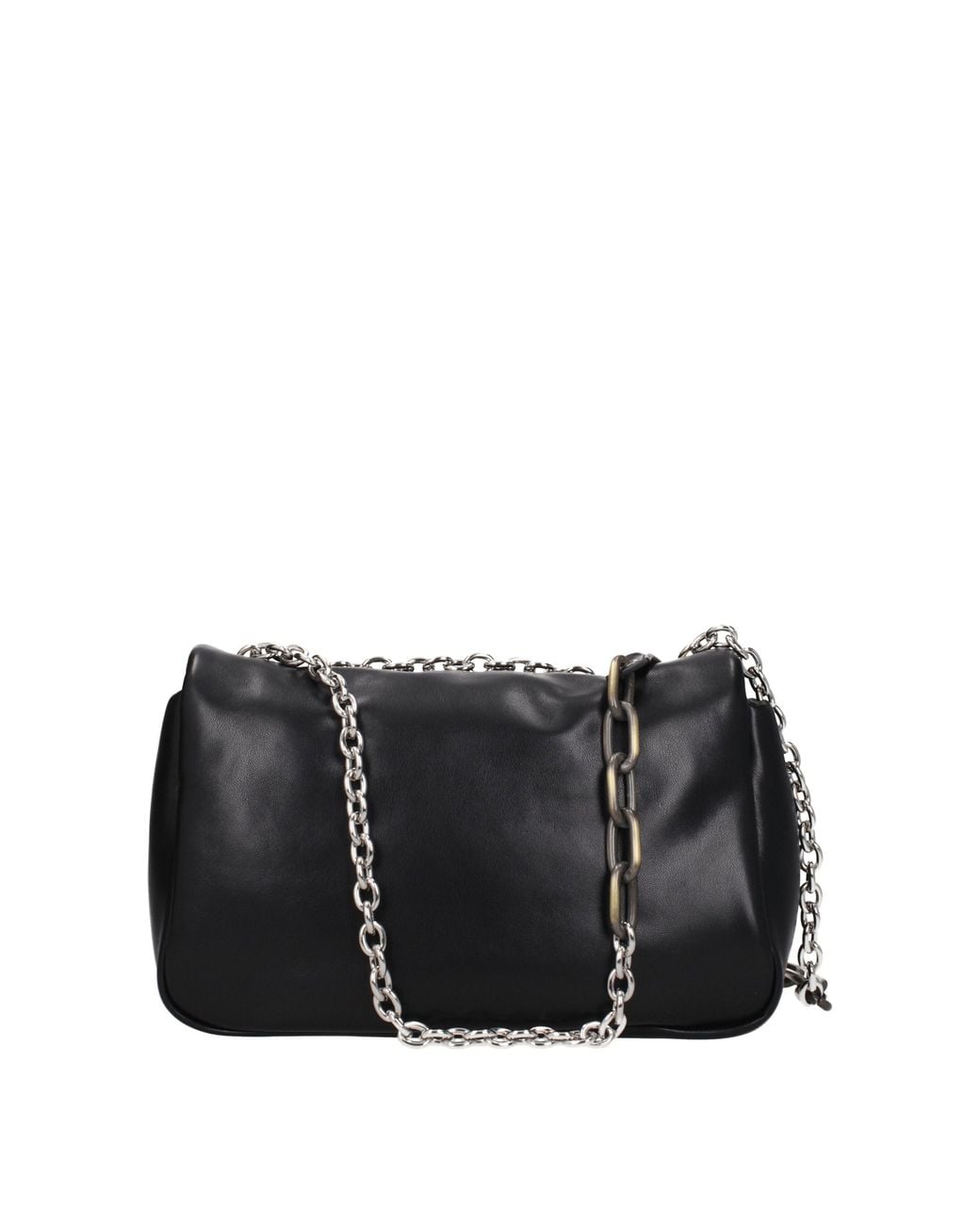 John Richmond Black Crossbody Bag Polyurethane