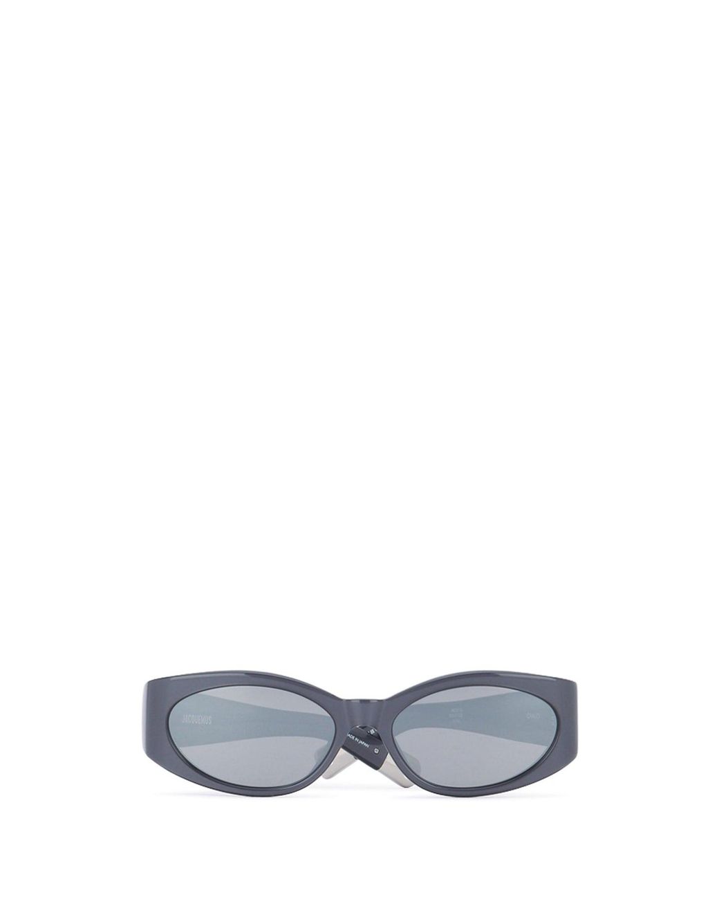 Jacquemus Gray Les Lunettes Ovalo for men