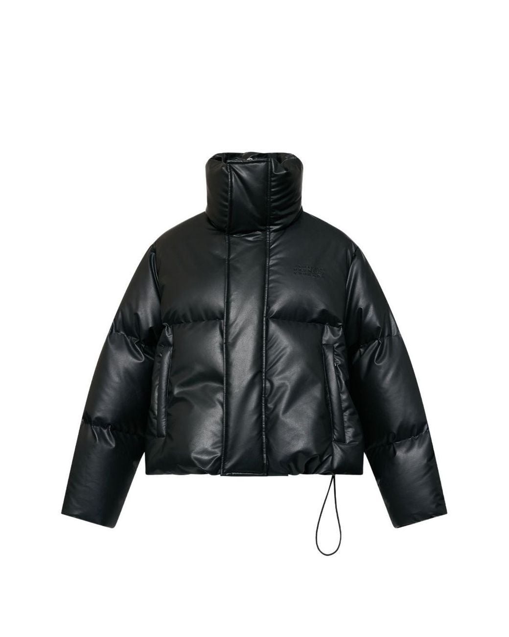 MM6 by Maison Margiela Black Short Down Jacket