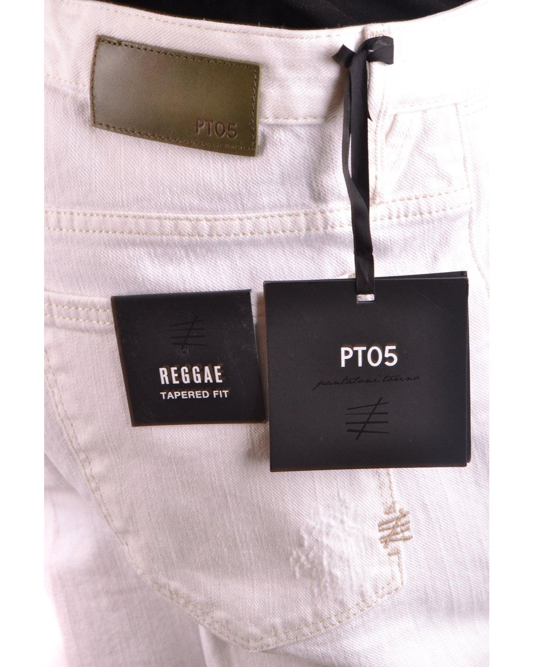 PT01/PT05 White Jeans