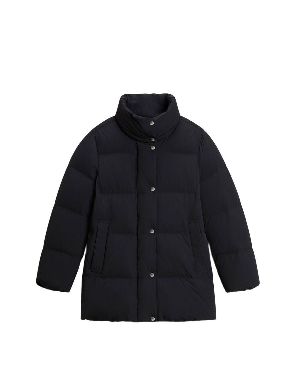 Woolrich Madison Midi-donsjack in het Blue