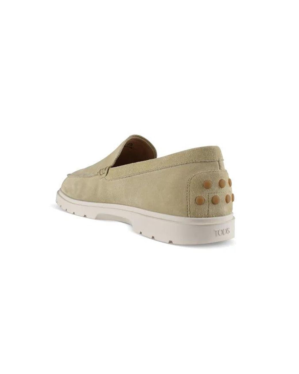 Tod's Natural Slipper Moccasins