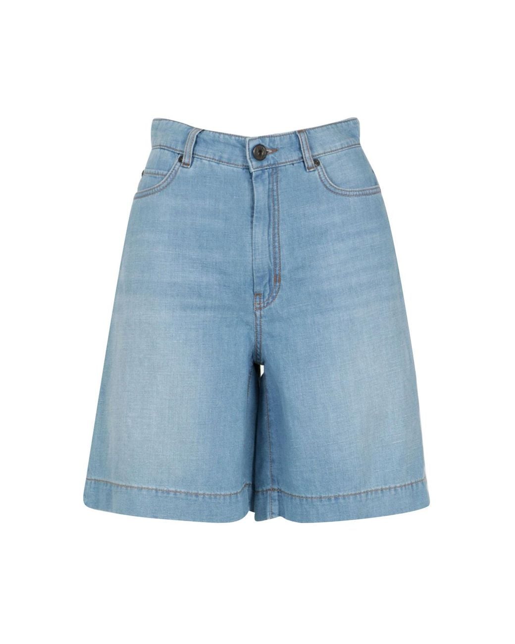 Weekend by Maxmara Blue Shorts