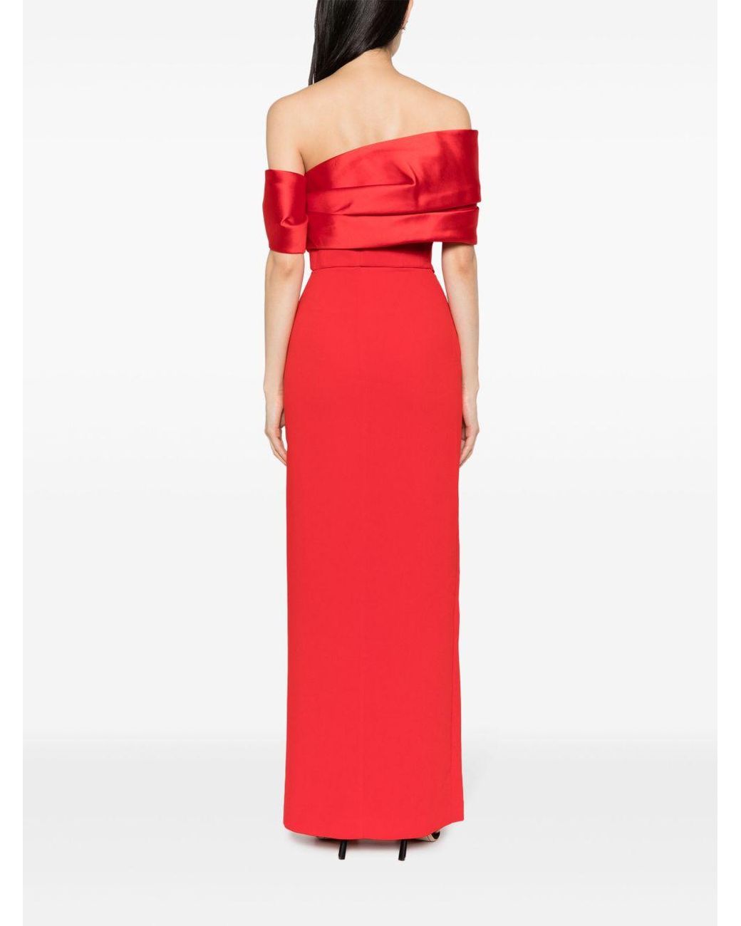 chinese dress ladies The Alexis Maxi Dress in Black – Solace London main image 1