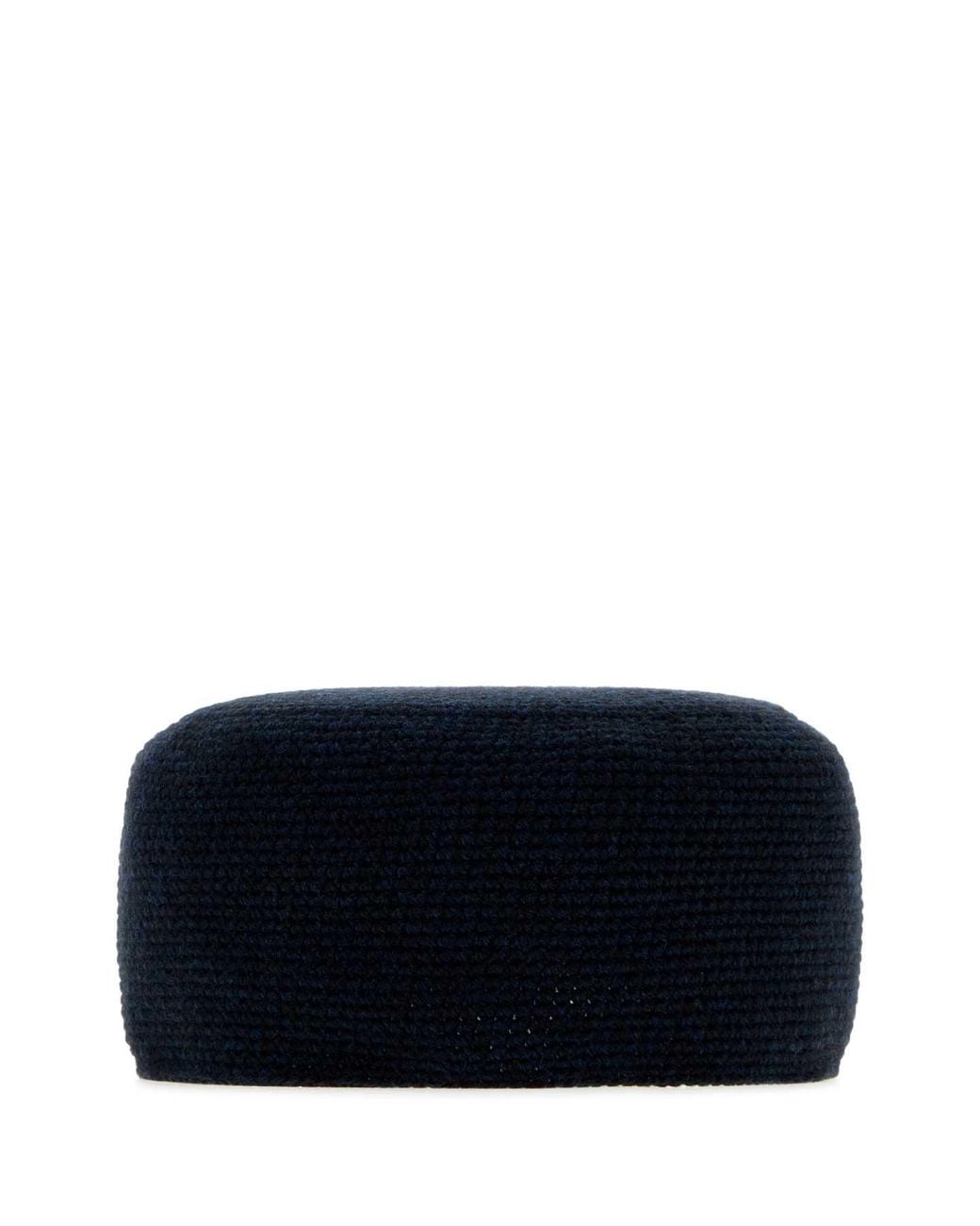 The Row Blue Perleaf Cashmere Hat