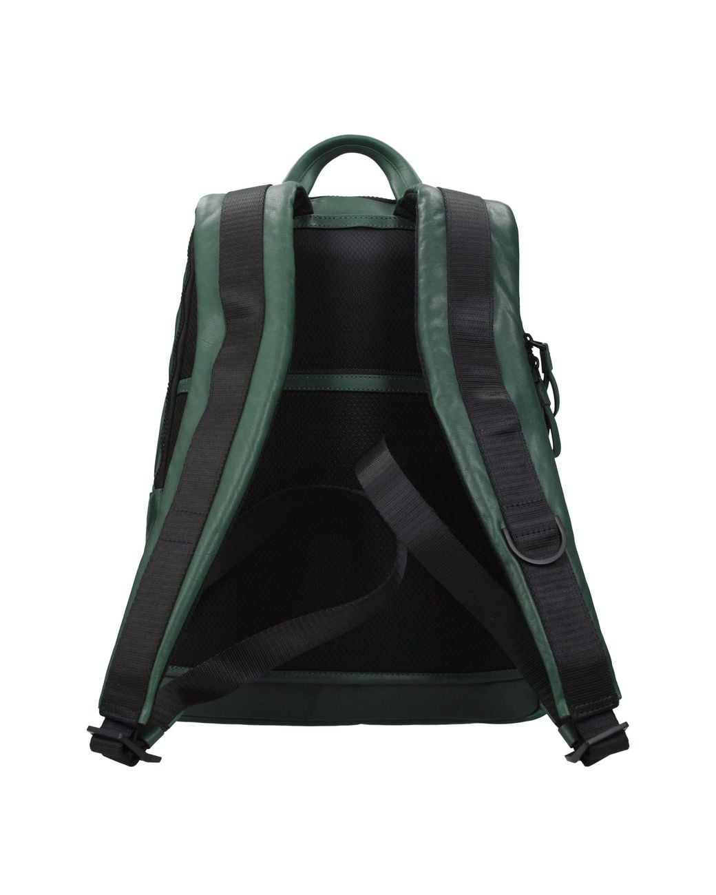 Piquadro Green Zaini E Marsupi Uomo Pelle Verde/Verde Bottiglia