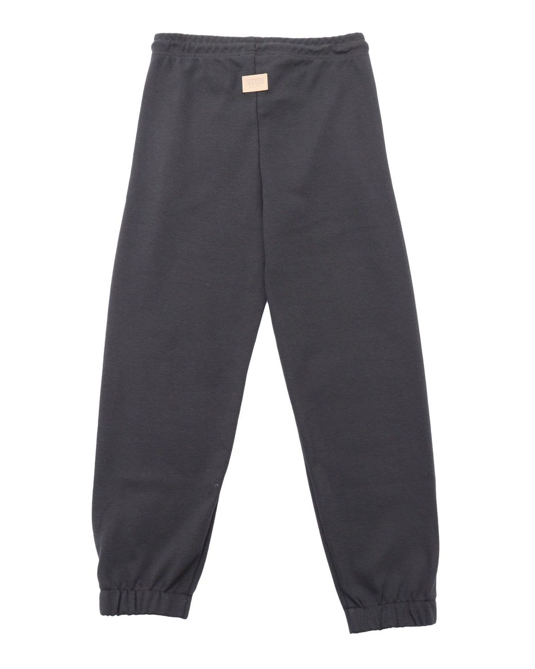 MSGM Gray Interlock Pants