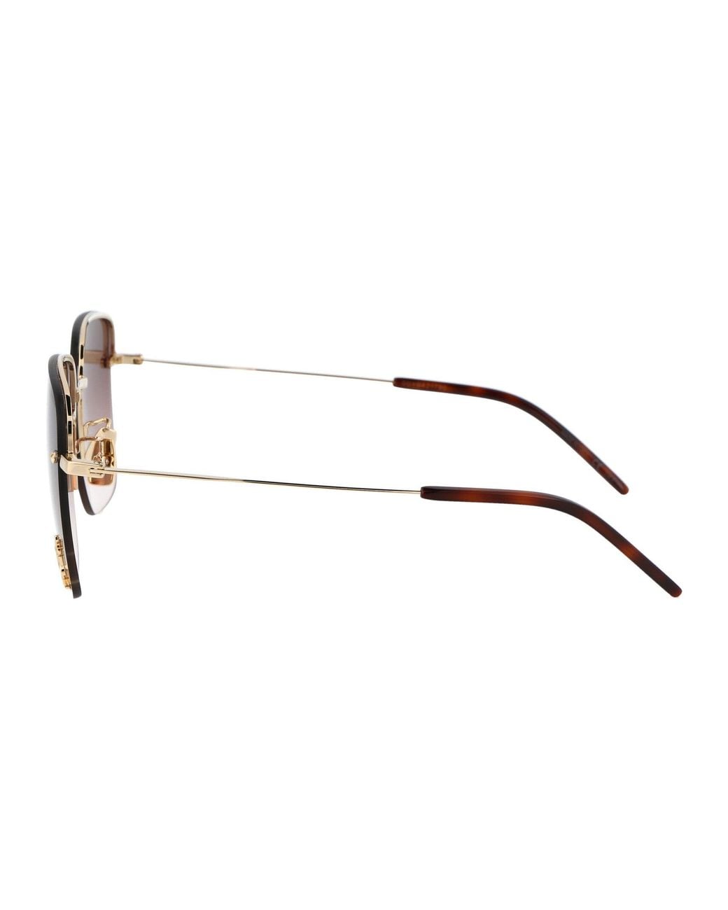 Saint Laurent Brown Sunglasses