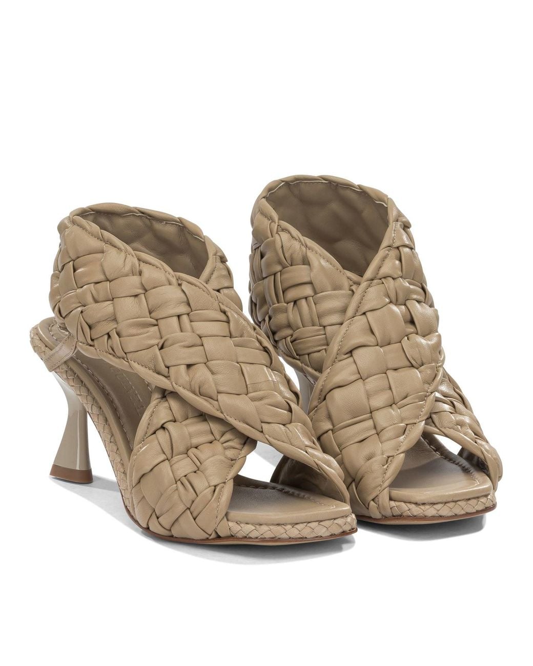 Pons Quintana Metallic Nappa Cow Leather Sandals