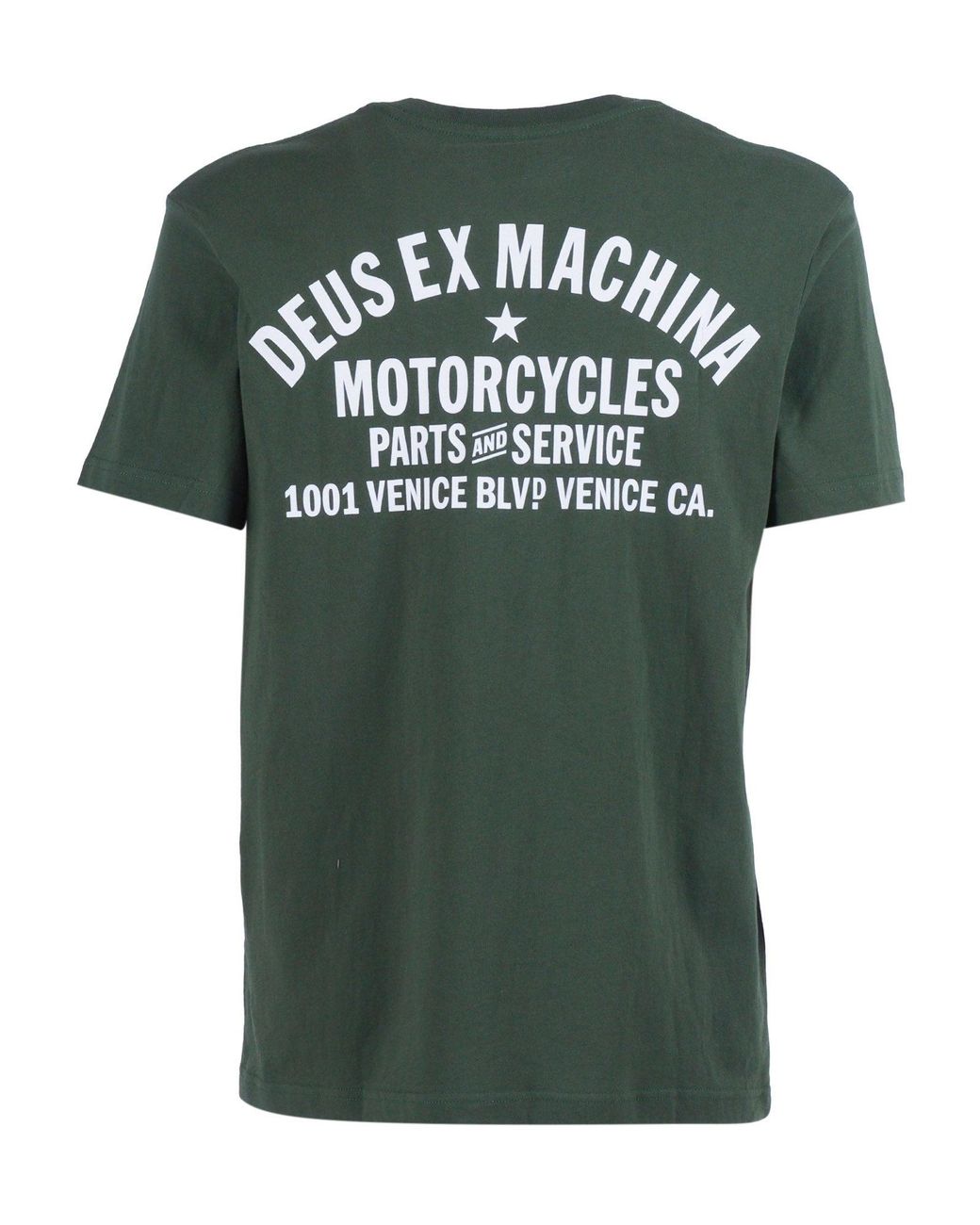 Deus Ex Machina Green Venice Address Tee for men