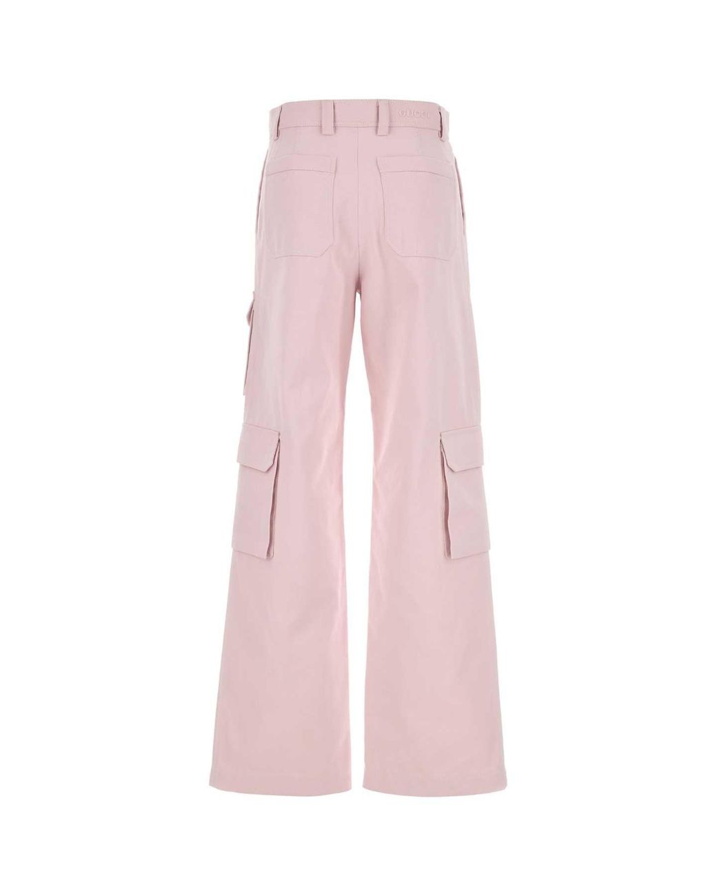 Gucci Pink Pastel Cotton Cargo Pant