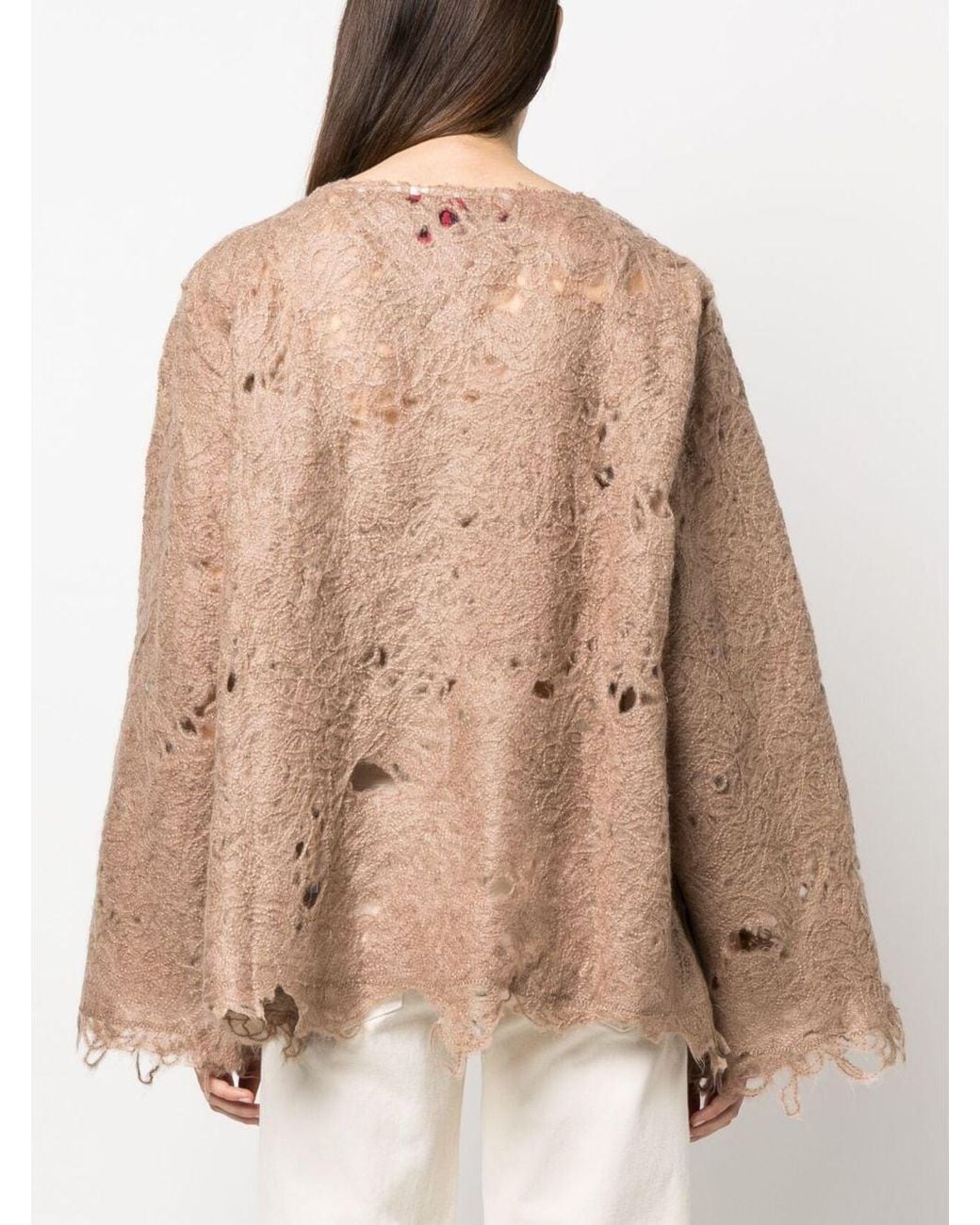 VITELLI Natural Distressed-Pullover