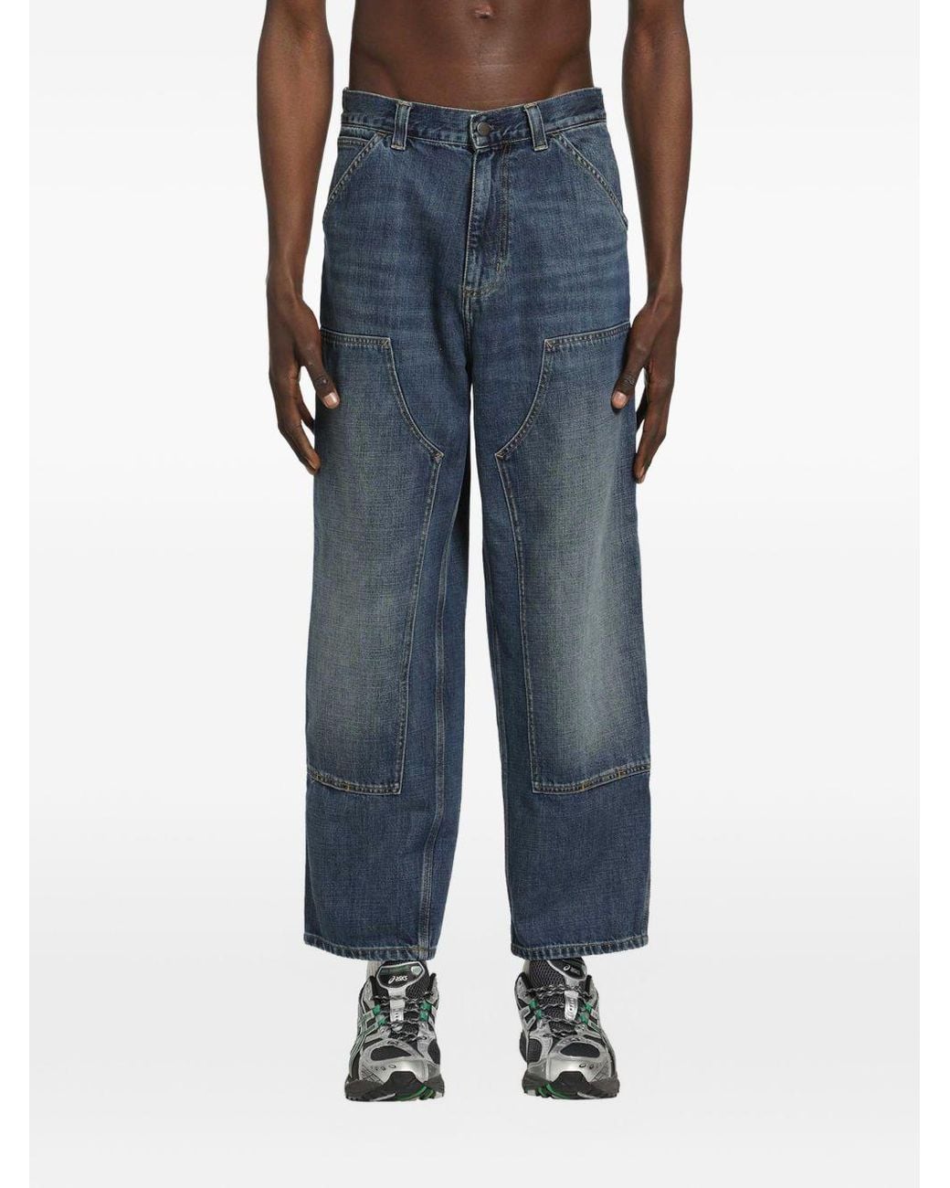Carhartt Blue Og Double Knee Jeans for men