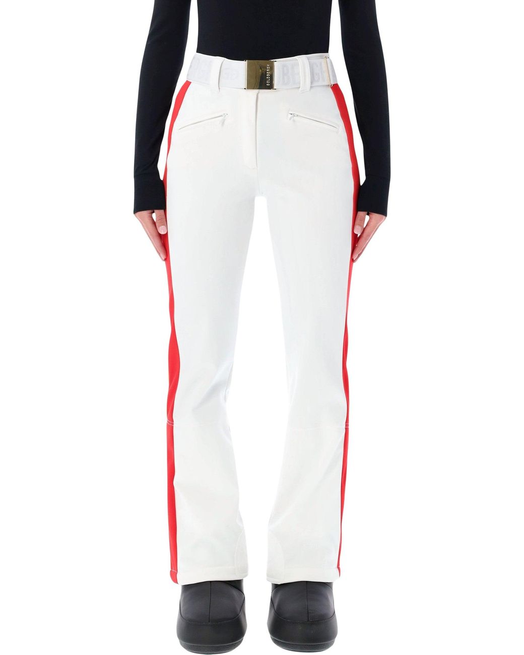 Goldbergh Roccia Softshell Ski Pants in White | Lyst UK