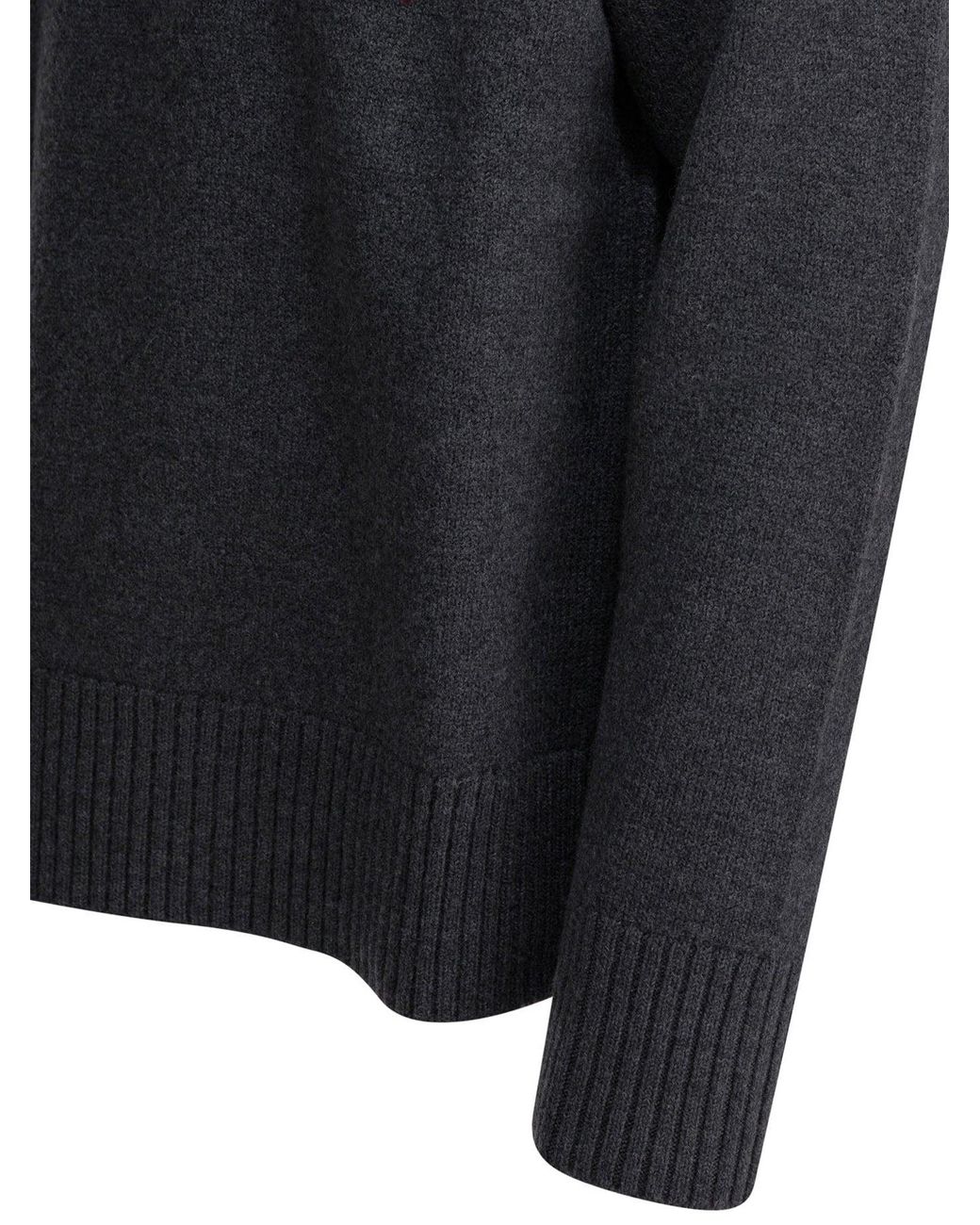 AMI Ami Parijs Gebreide Kleding in het Black voor heren