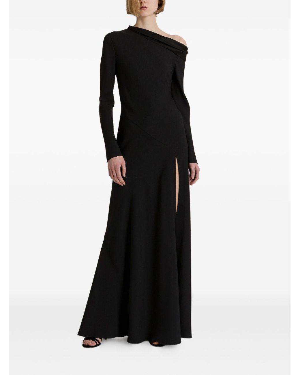 Alberta Ferretti Black Long Dress