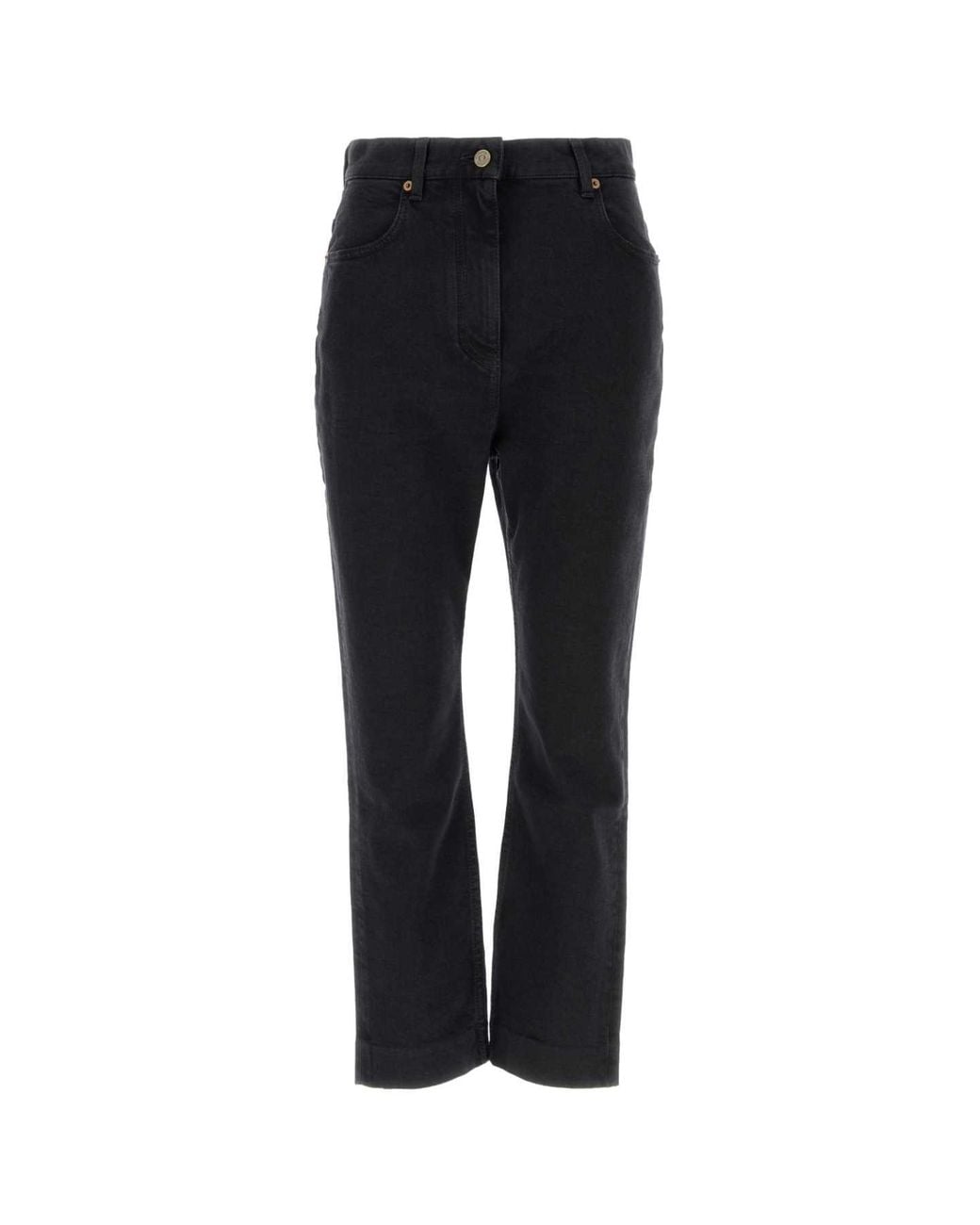 Valentino Garavani Black Stretch Denim Jeans