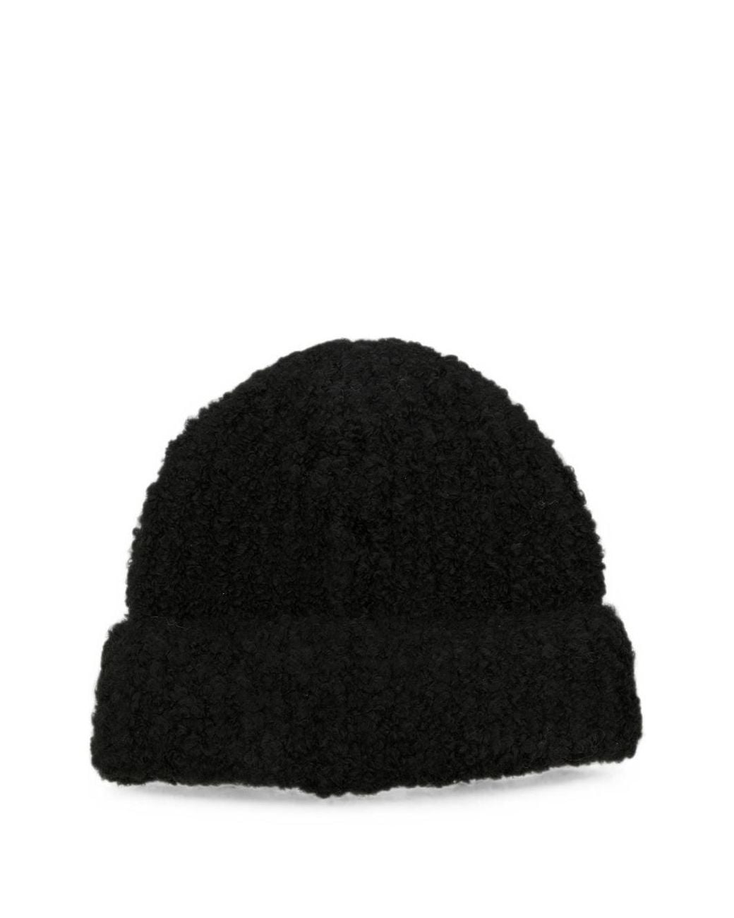 MM6 by Maison Margiela Black Knit Cap