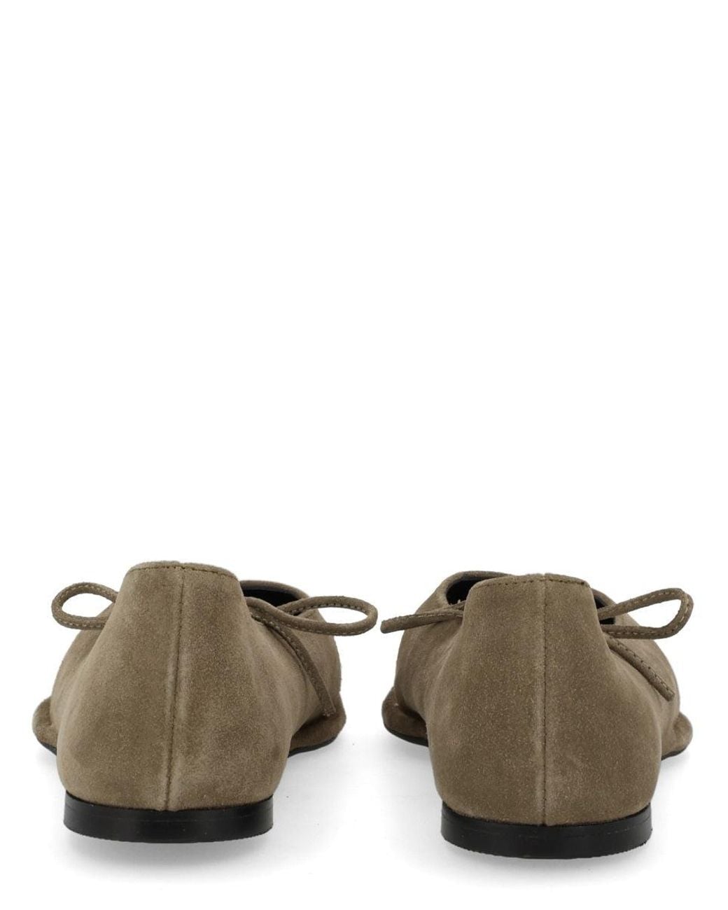 Alohas Brown Leather Flats