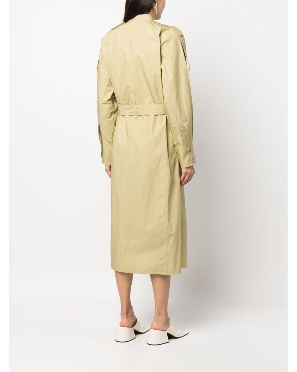 Studio Nicholson Natural Raglan Shirt Dress