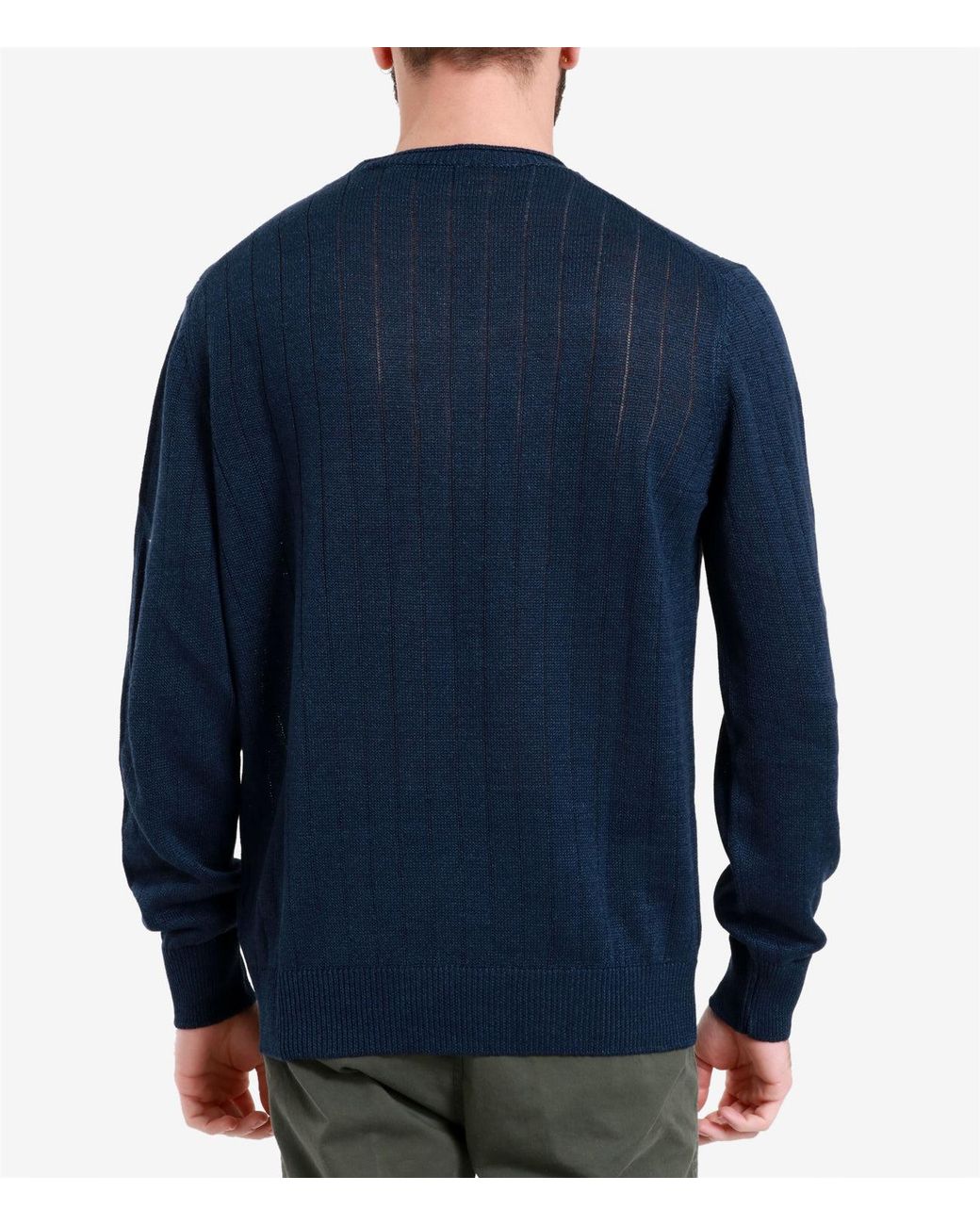 Gran Sasso Blue Sweaters for men