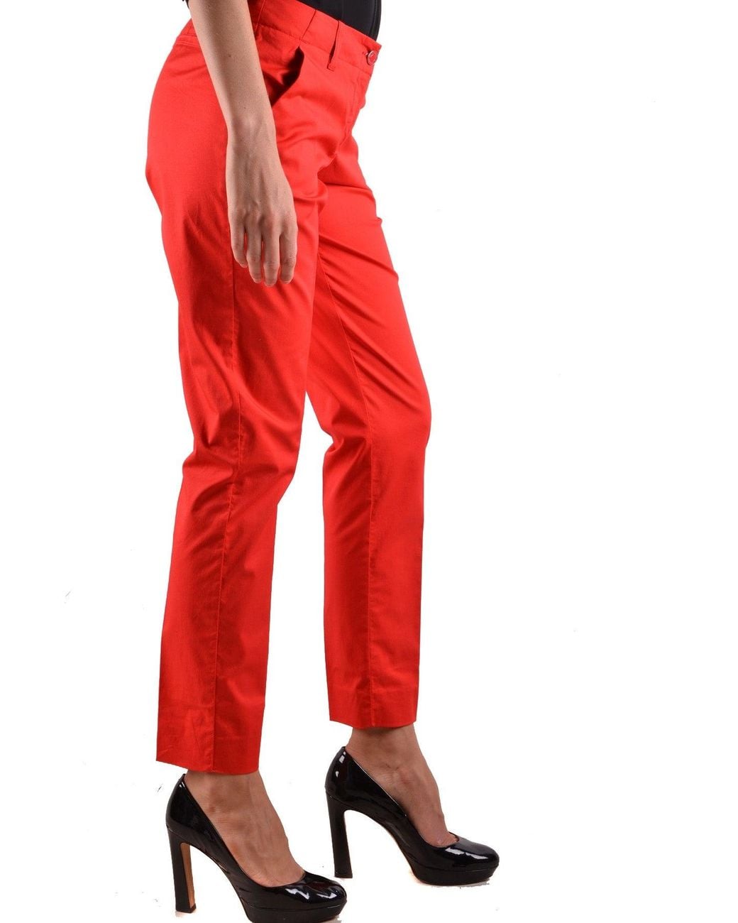 Armani Jeans Red Trousers