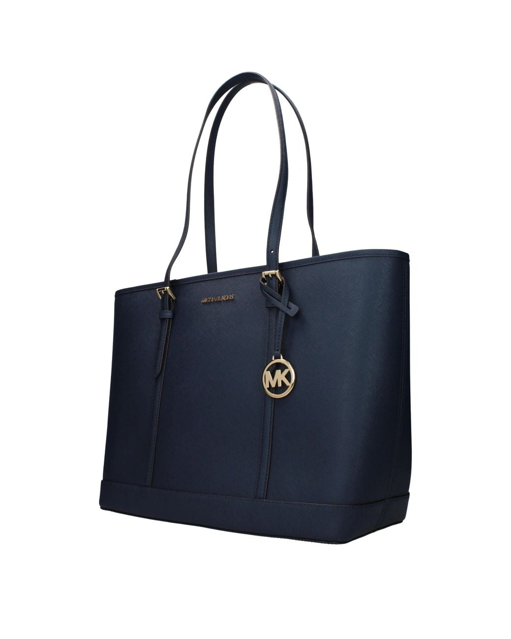Michael Kors Blue Shoulder Bag/ Leather