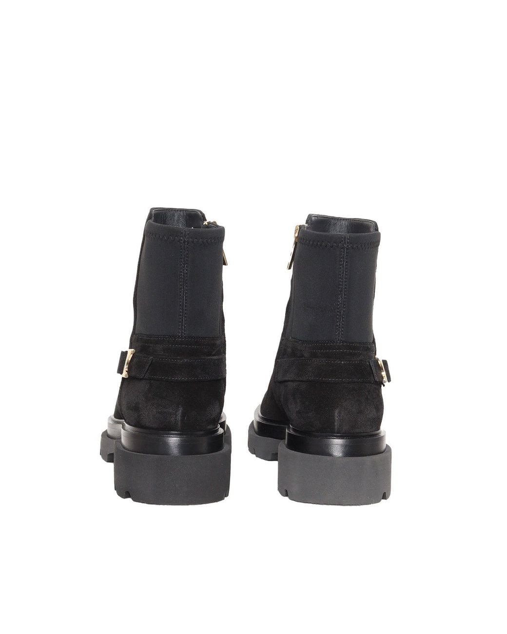 Santoni Black Boot