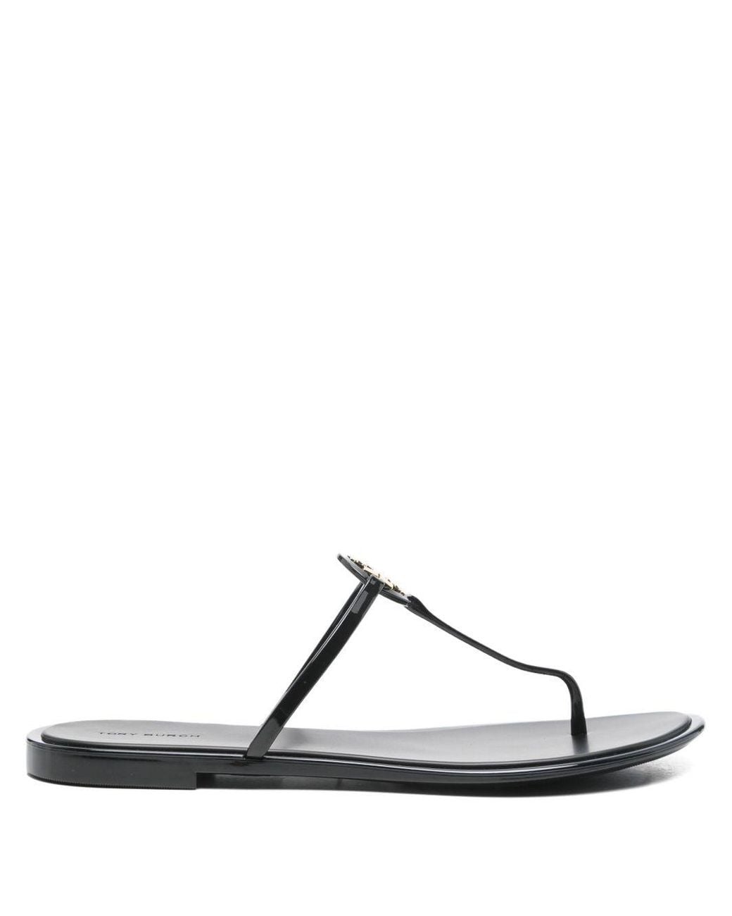 Tory Burch Brown Mini Miller Thong Sandals