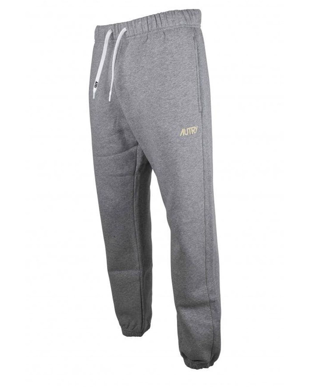 Autry Gray Light Jogging Pants With Elasticated Waist