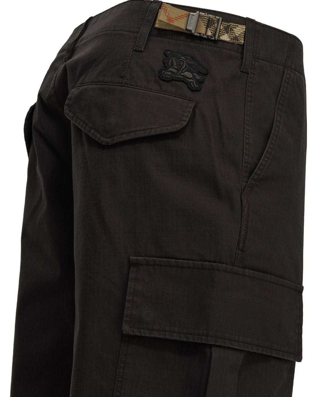 Burberry Black "Arthur" Cargo Pants for men