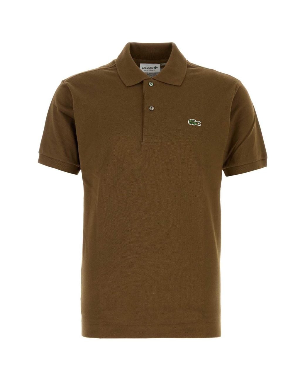 Lacoste Green Piquet Polo Shirt