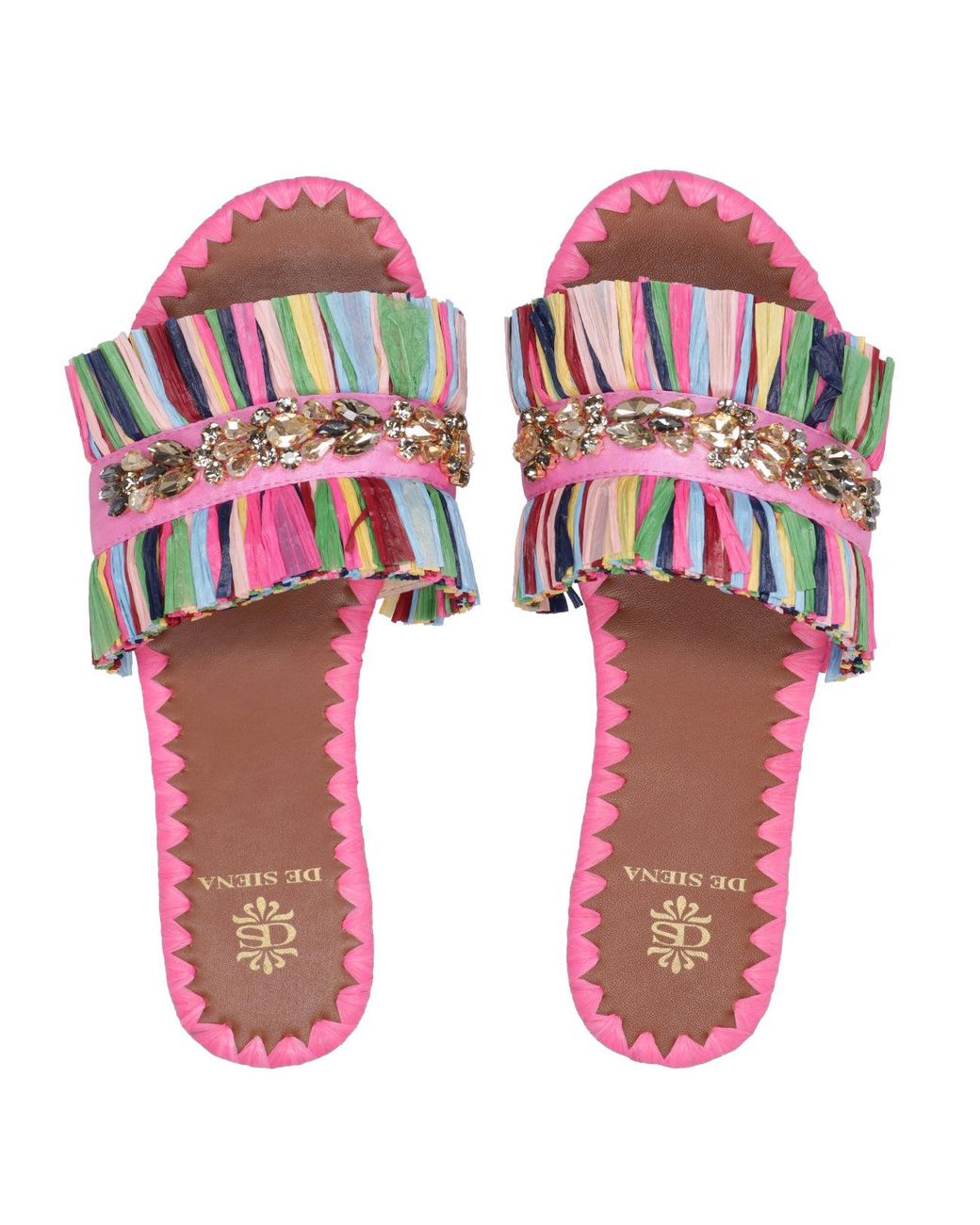 De Siena Shoes Pink Sandals